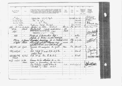 Thomas Blunt Military Record (2)