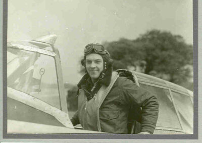Francis T Gillespie in P47 Thunderbolt