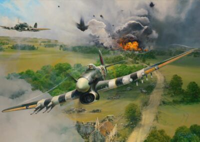Hawker Typhoon Painting