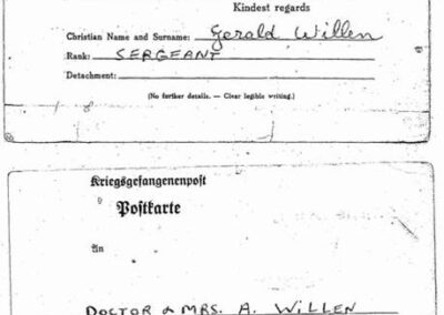 Willen PoW Postcard 1